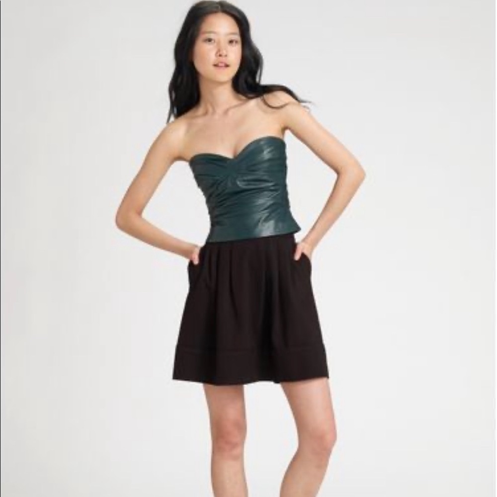 Marc Jacobs leather bustier